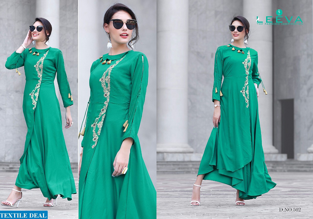 leeva Gypsy Wholesale ready made Ethnic Gowns